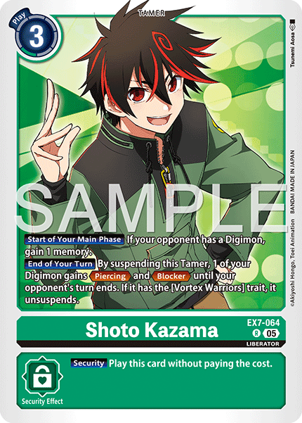 EX7-064Shoto Kazama