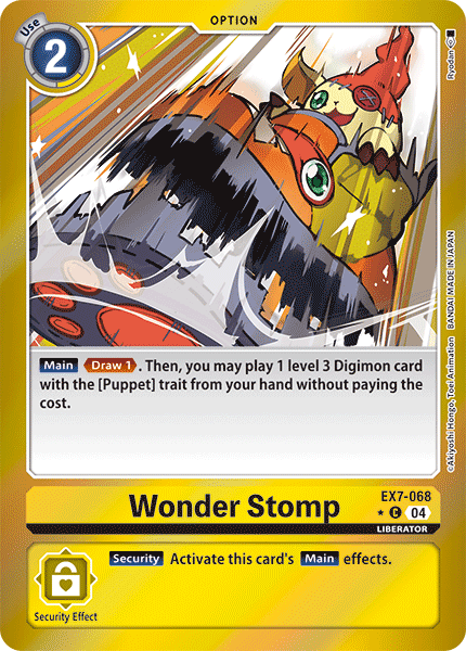 EX7-068Wonder Stomp