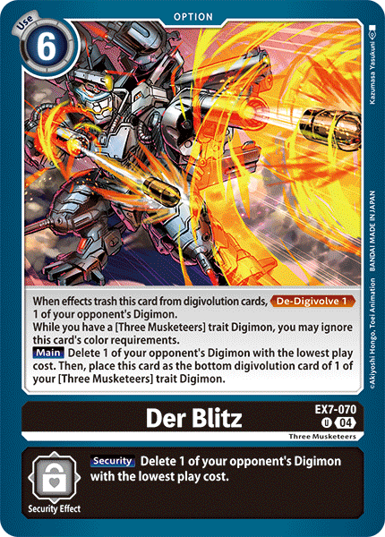 EX7-070Der Blitz