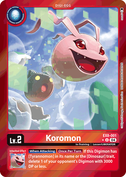 EX8-001Koromon