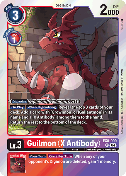 EX8-009Guilmon (X Antibody)