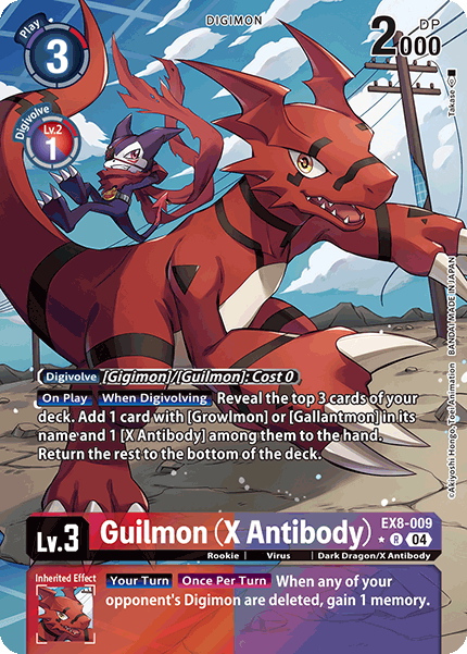 EX8-009Guilmon (X Antibody)