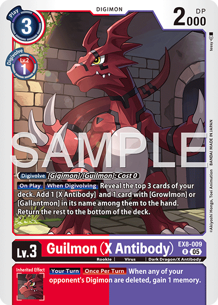 EX8-009Guilmon (X Antibody)