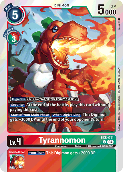 EX8-011Tyrannomon