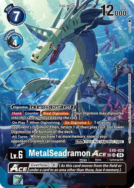 EX8-026MetalSeadramon ACE