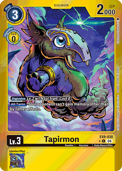 EX8-030Tapirmon