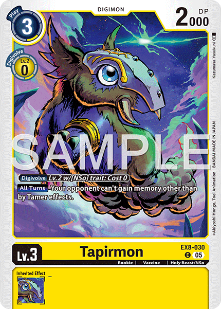 EX8-030Tapirmon