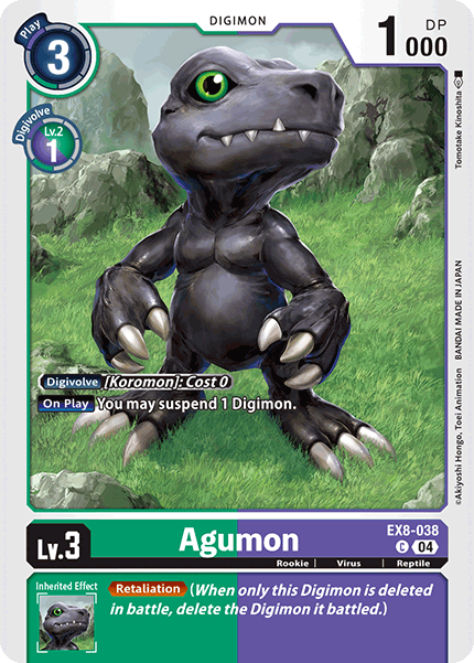 EX8-038Agumon