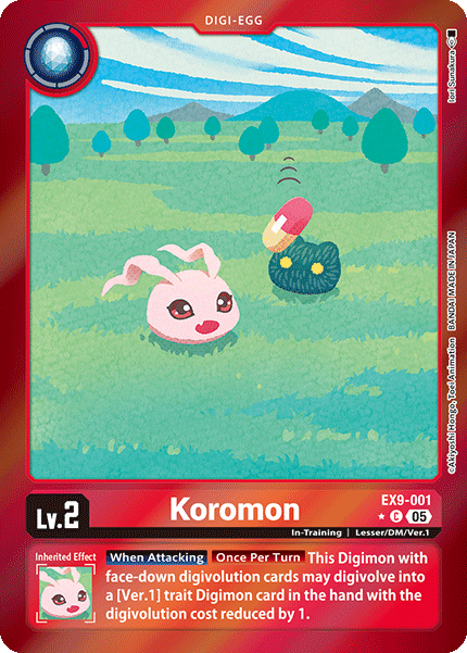 EX9-001Koromon