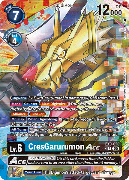EX9-020CresGarurumon ACE