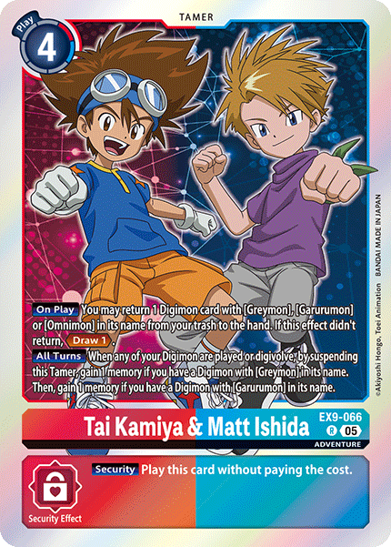 EX9-066Tai Kamiya & Matt Ishida