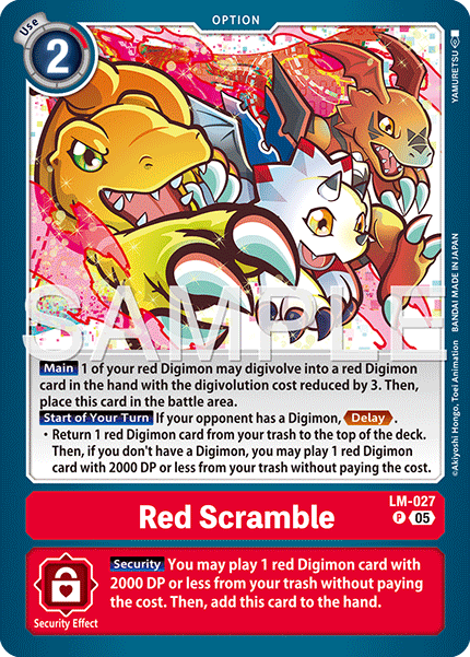 LM-027Red Scramble