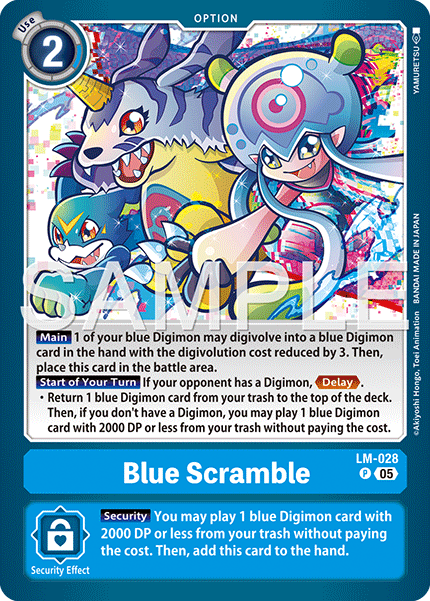 LM-028Blue Scramble