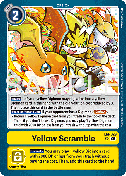 LM-029Yellow Scramble