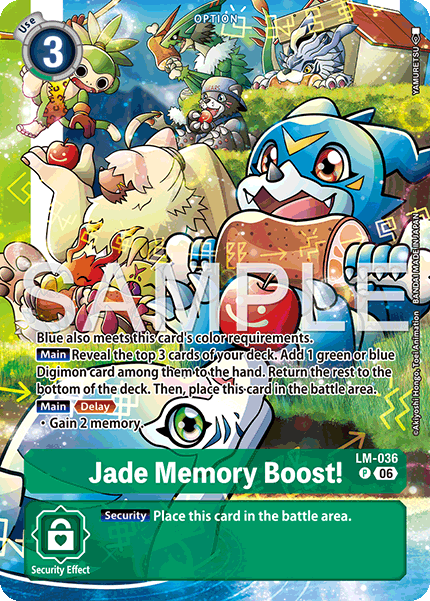 LM-036Jade Memory Boost!