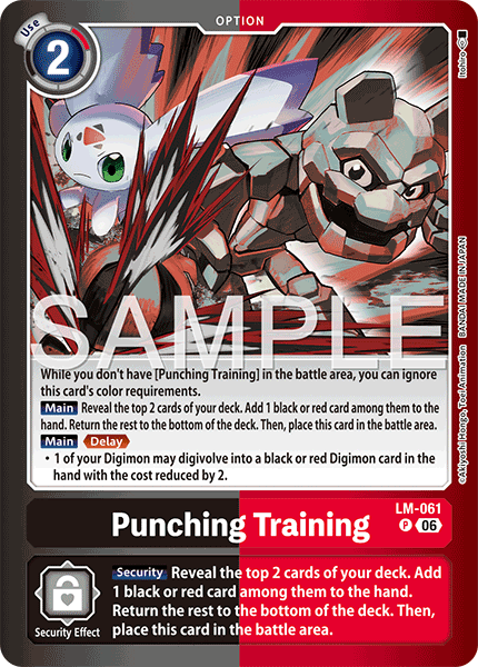 LM-061Punching Training