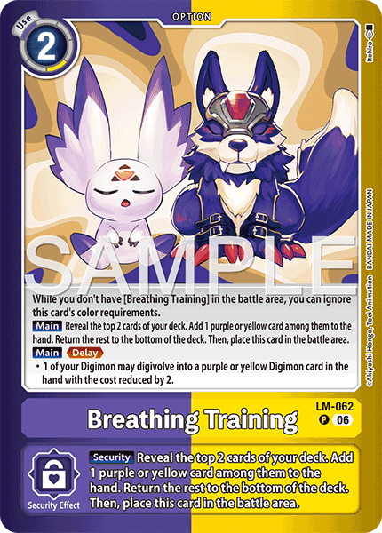 LM-062Breathing Training