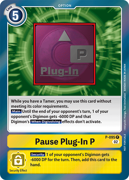 P-095Pause Plug-In P