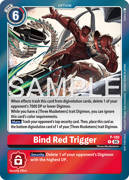 P-180Bind Red Trigger
