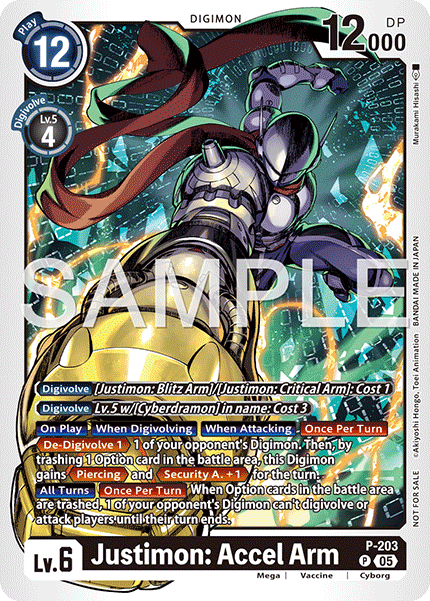 P-203Justimon: Accel Arm