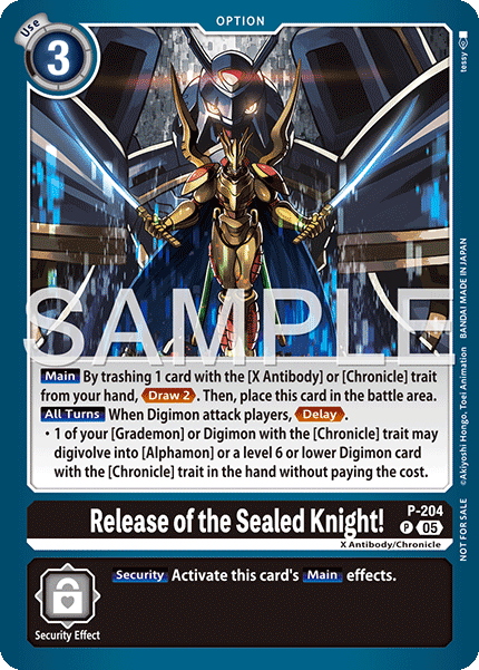 P-204Release of the Sealed Knight!