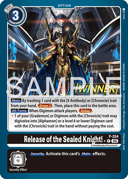 P-204Release of the Sealed Knight!