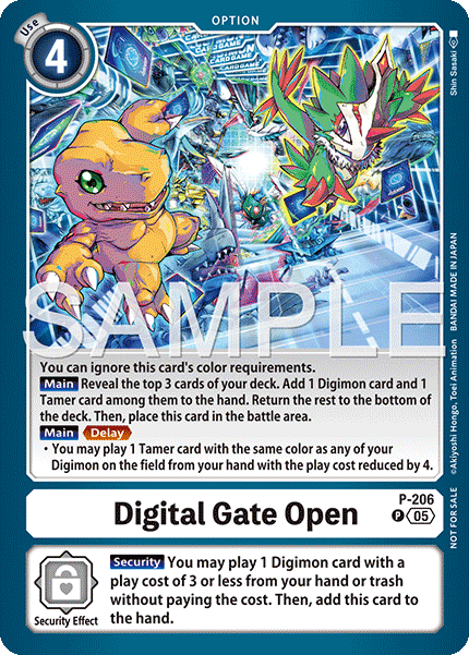 P-206Digital Gate Open