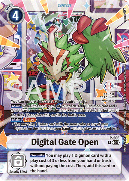 P-206Digital Gate Open