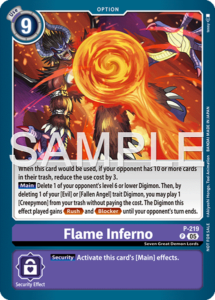 P-219Flame Inferno