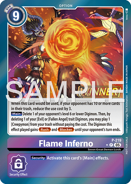 P-219Flame Inferno