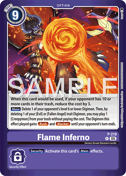 P-219Flame Inferno