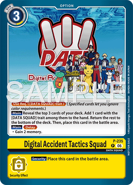 P-235Digital Accident Tactics Squad