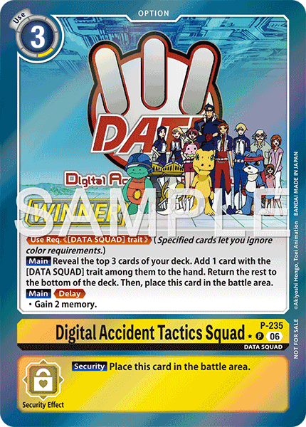 P-235Digital Accident Tactics Squad