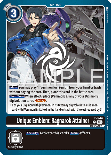 P-244Unique Emblem: Ragnarok Attainer
