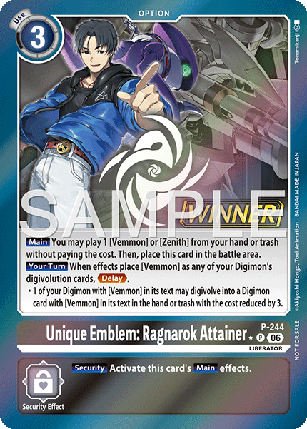 P-244Unique Emblem: Ragnarok Attainer