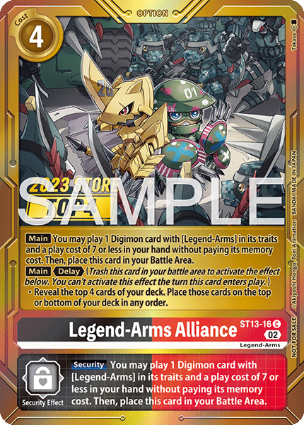 ST13-16Legend-Arms Alliance