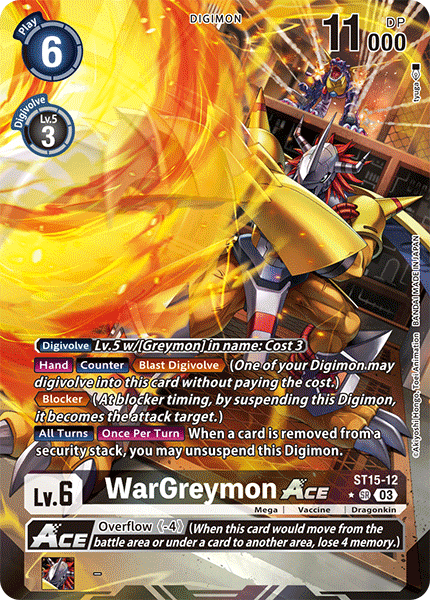 ST15-12WarGreymon Ace