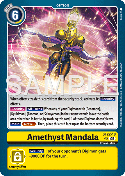 ST22-10Amethyst Mandala