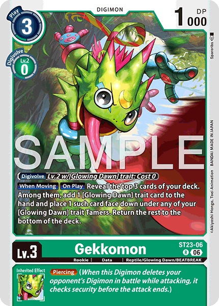 ST23-06Gekkomon