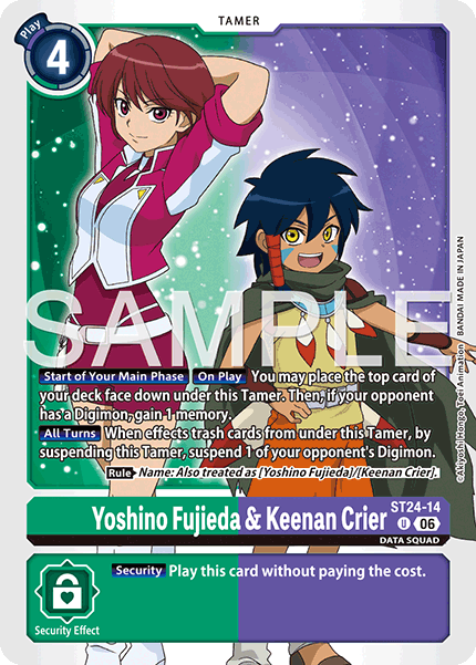 ST24-14Yoshino Fujieda & Keenan Crier