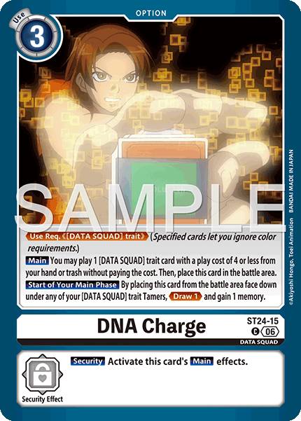 ST24-15DNA Charge