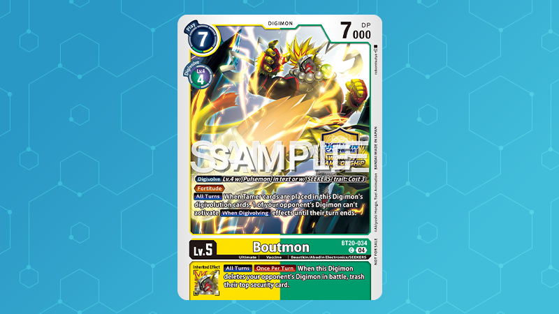 BT20-034 Boutmon Alt-Art Promo Card