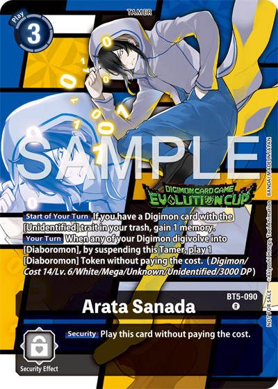 BT5-090 Arata Sanada (Alt-Art)