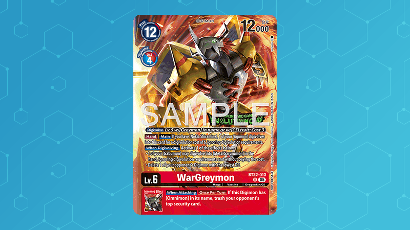 BT22-013 WarGreymon (Alt-Art)