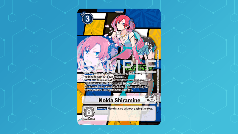 BT5-092 Nokia Shiramine (Alt-Art)