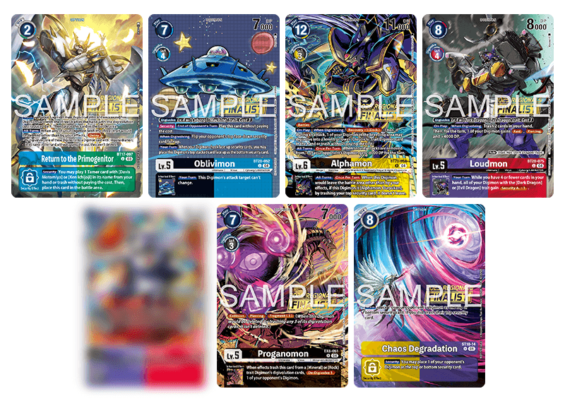 Regionals 25-26<br>Finalist Card Set Season 2