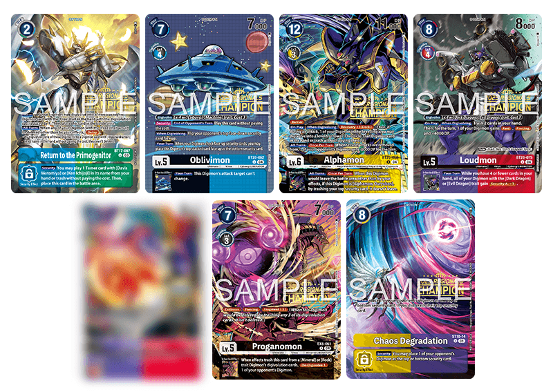 Regionals 25-26<br>Champion Card Set Season 2