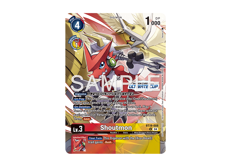 BT19-008 Shoutmon