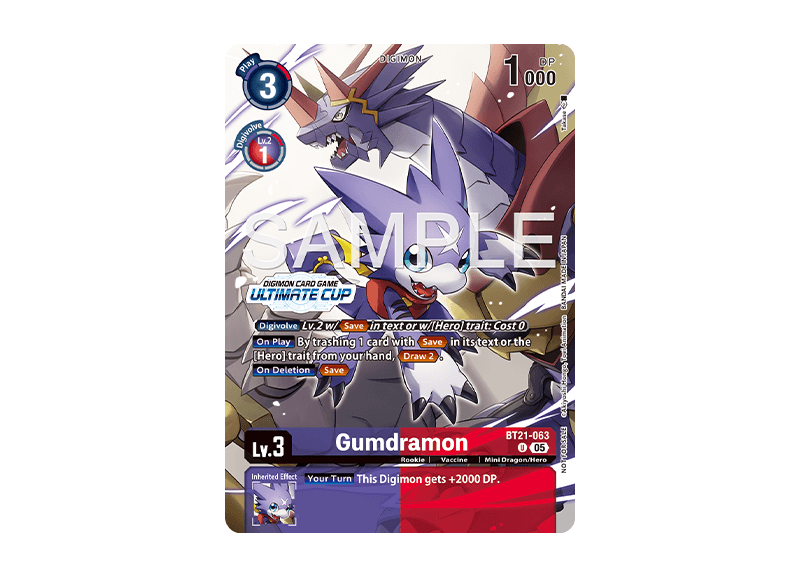 BT21-063 Gumdramon
