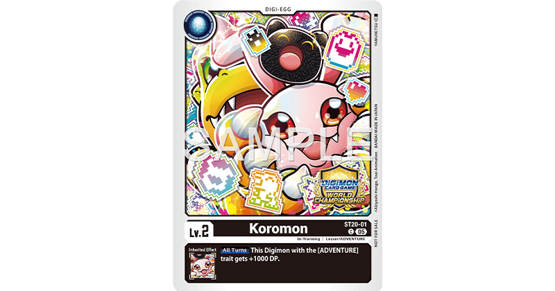 Regionals 26-27 Promotion Card: Koromon